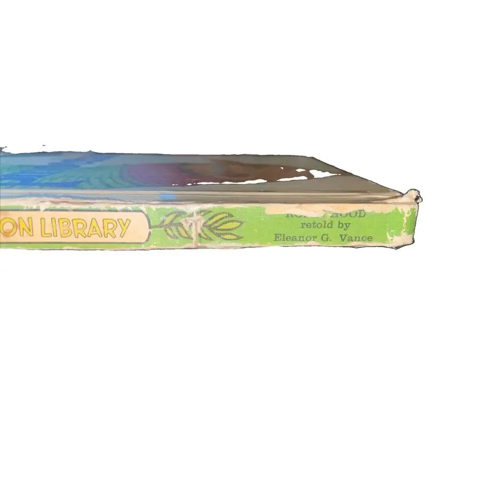Vintage Dandelion Library Book 2 in 1 Pinocchio & Adventures of Robin Hood 1946